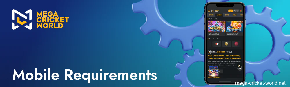 Mega Cricket World iOS app system requirements for Apple devices