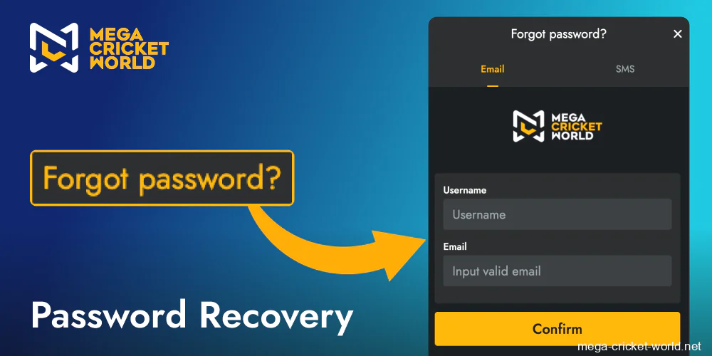 MCW password recovery steps